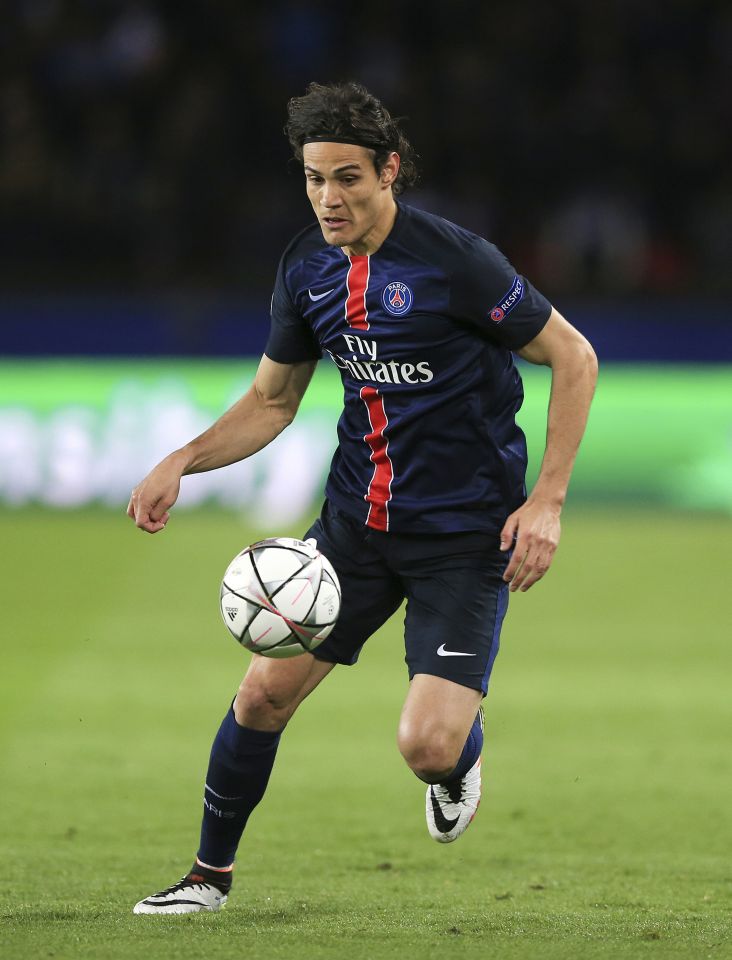 Edinson Cavani is planning for the long term 