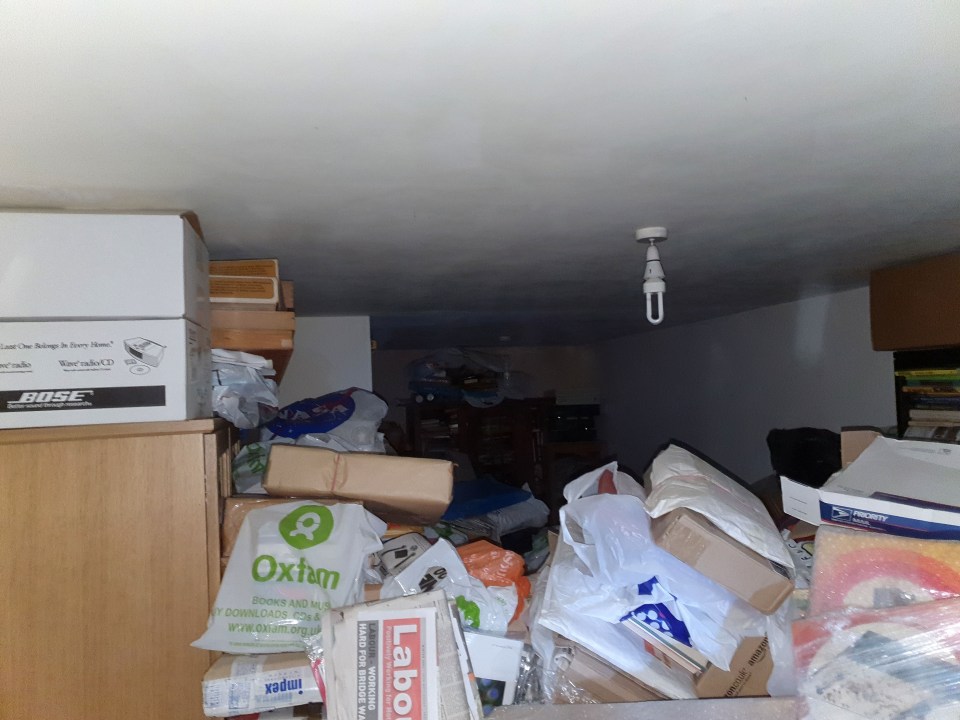 The items were found across a number of locations, including a rented one-bedroom flat