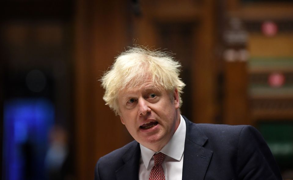 Boris Johnson has refused to consider letting the virus "rip" through Britain