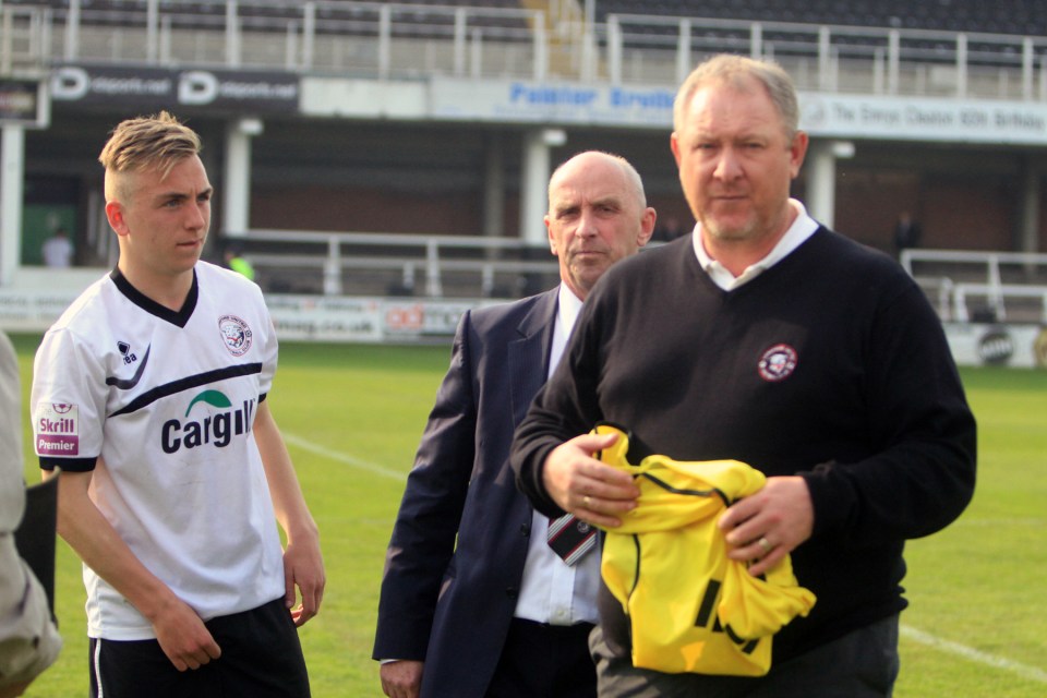 He was handed his senior debut in the National League against Barnet aged 17