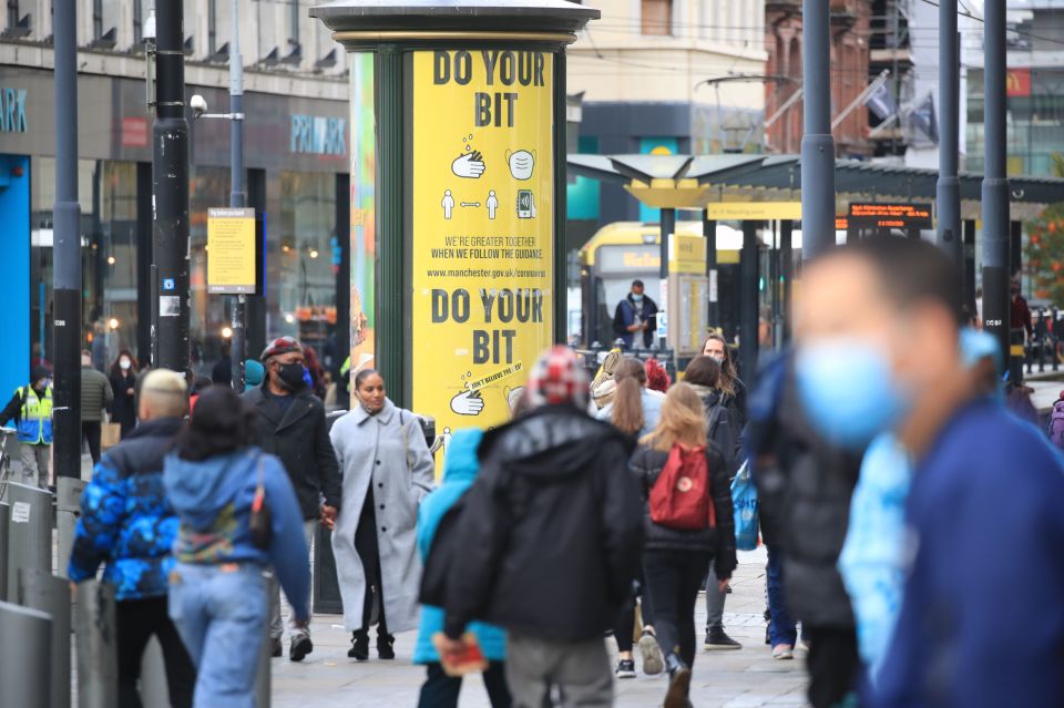 Manchester, Liverpool and Newcastle are expected to see businesses close next week