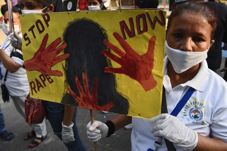 Several demonstrations, such as this one in New Delhi, have taken place over the number of rapes taking place in India