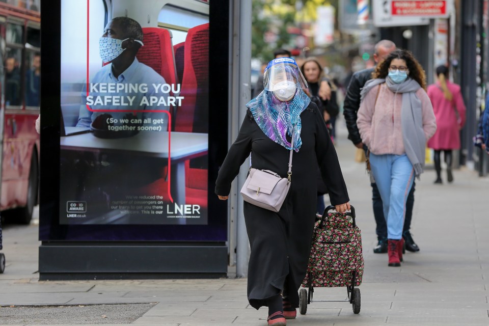 Parts of London look set to be slapped with new rules in the three-tiered lockdown system