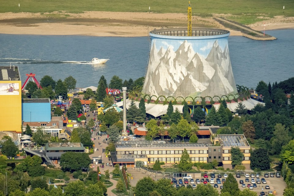 You can visit a theme park in Germany – built in a former nuclear power plant