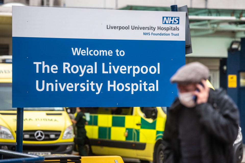 Liverpool's University Hospitals Trust has the highest number of patients with coronavirus in England