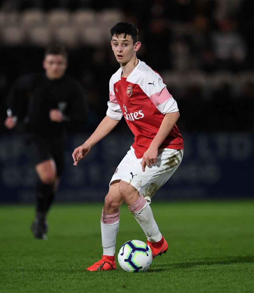 Like Jack Wilshere, Patino joined the Gunners from Luton Town