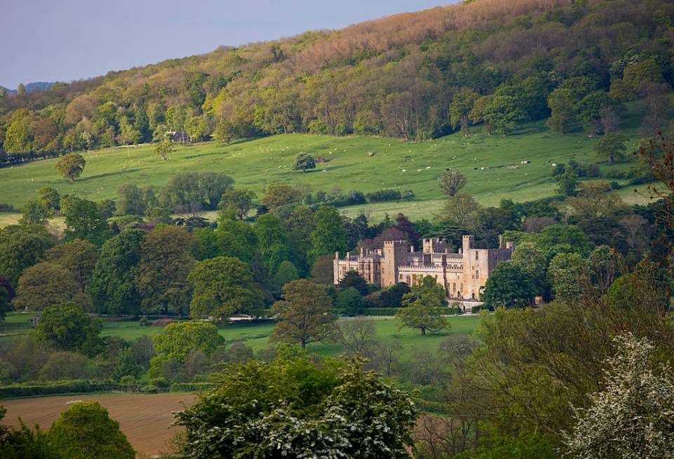 Sudeley Castle is where Henry VIII’s sixth wife Catherine Parr is buried