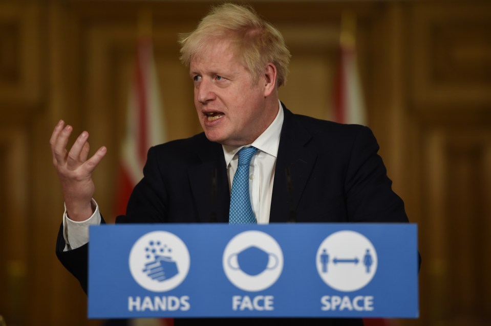 Mr Johnson said he would "do what is necessary" and impose measures if local leaders won't agree