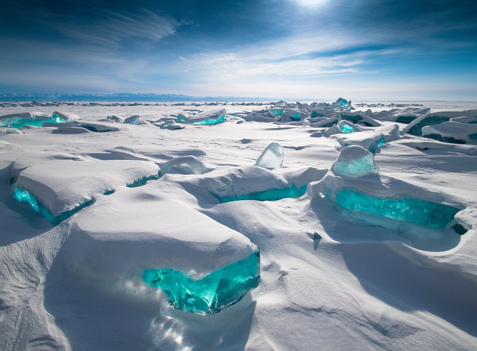 The Public Vote winner was a picture showing a field of ice hummocks near Cape Kotelnikovsky in Russia, taken by Alexey Trofimov