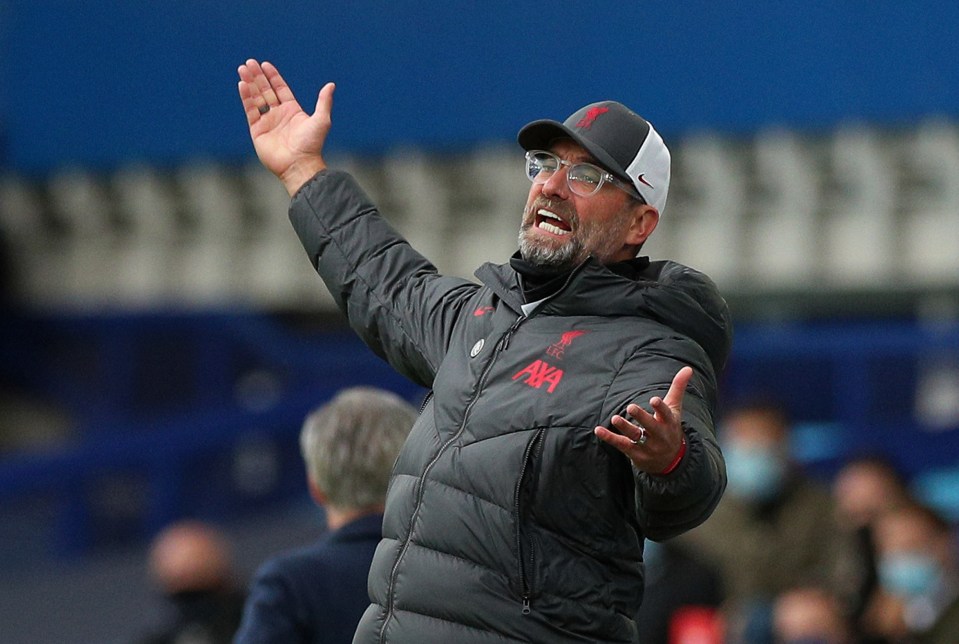 Liverpool boss Jurgen Klopp eyeballs opponents