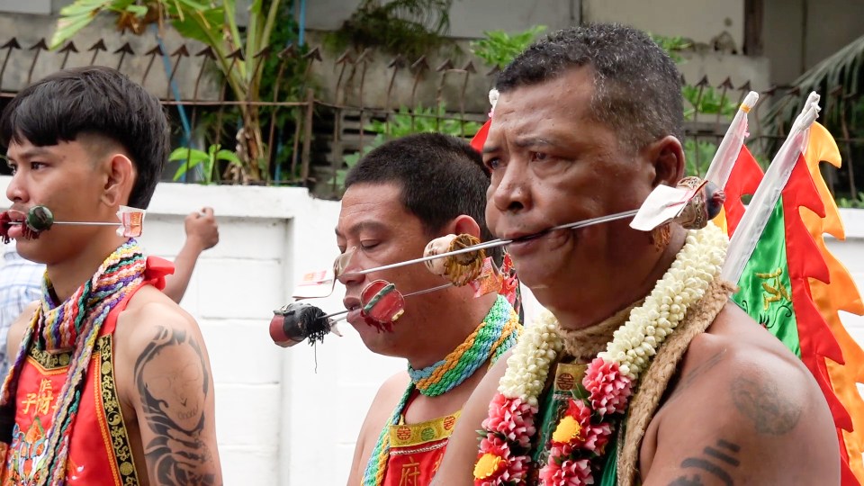 The nine-day festival is one of Thailand's most popular