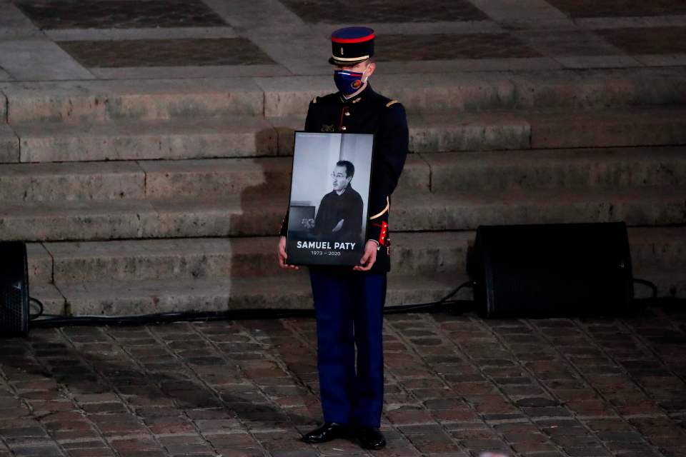 Samuel Paty has been granted the Legion d'Honneur France’s highest award