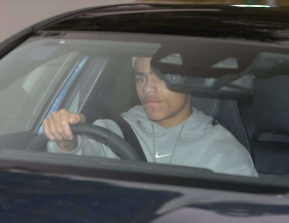 Greenwood was accused of being late for training - but Solskjaer has denied the claims