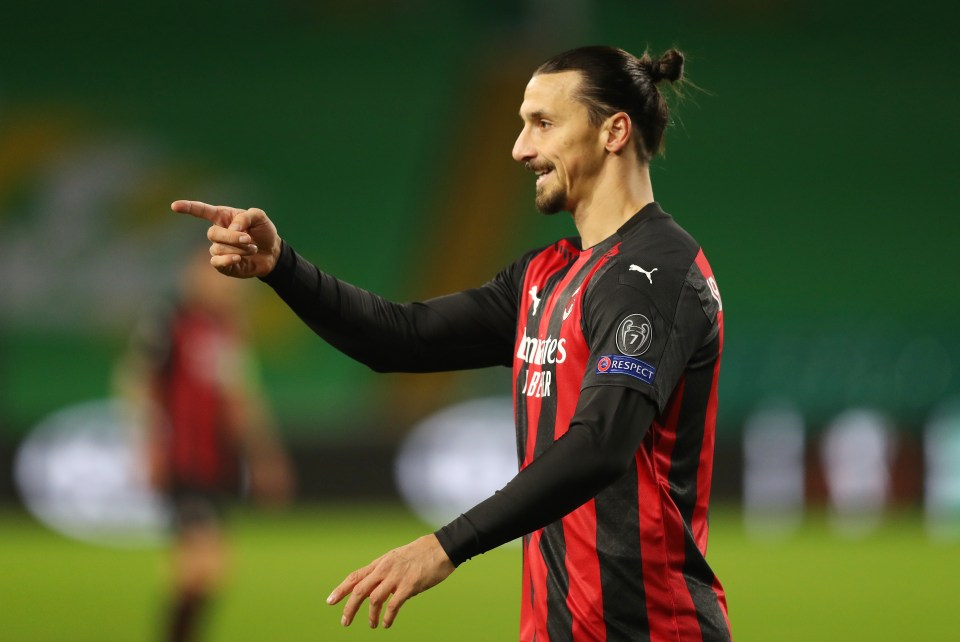 Zlatan Ibrahimovic and AC Milan are top of Serie A