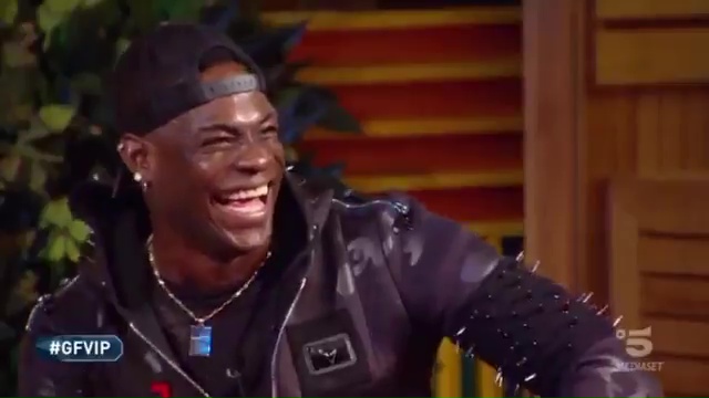 Mario Balotelli made the crude joke on the reality show