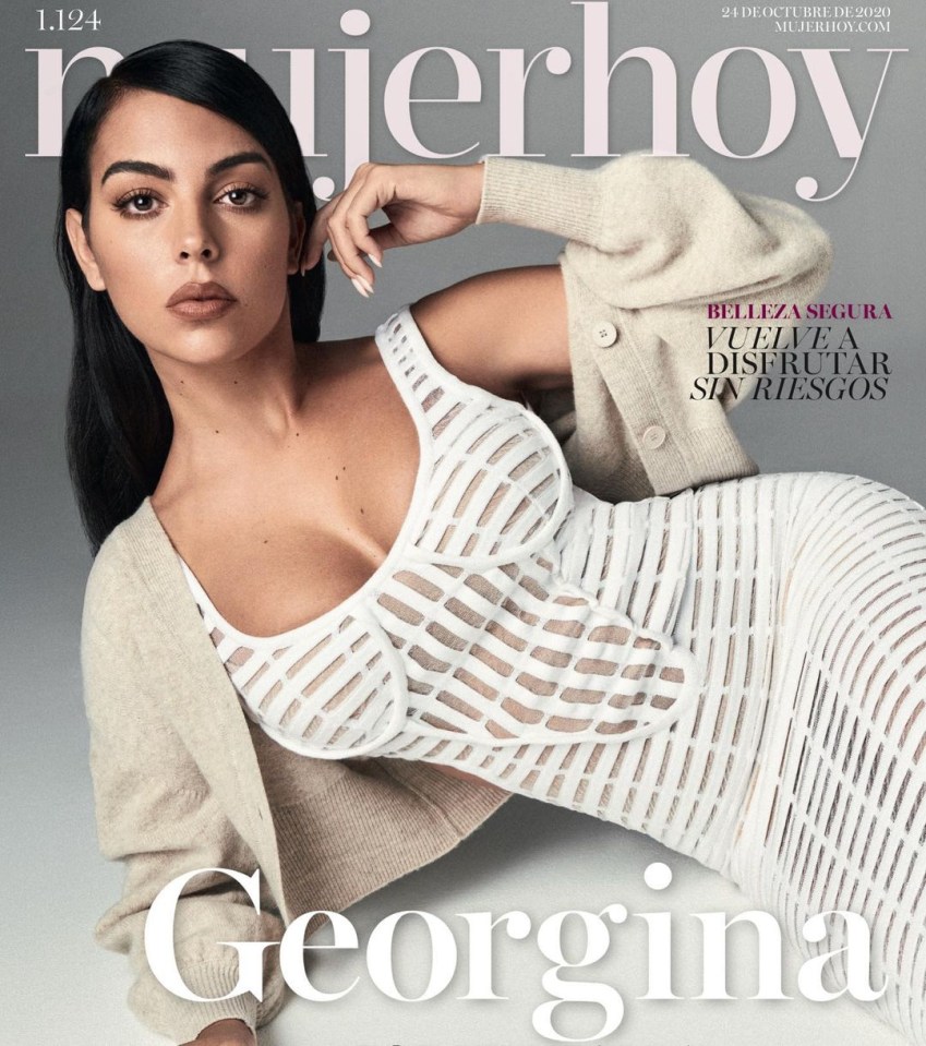 Georgina Rodriguez spoke to magazine Mujer Hoy