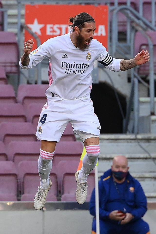 Sergio Ramos' penalty handed Real Madrid a win in El Clasico