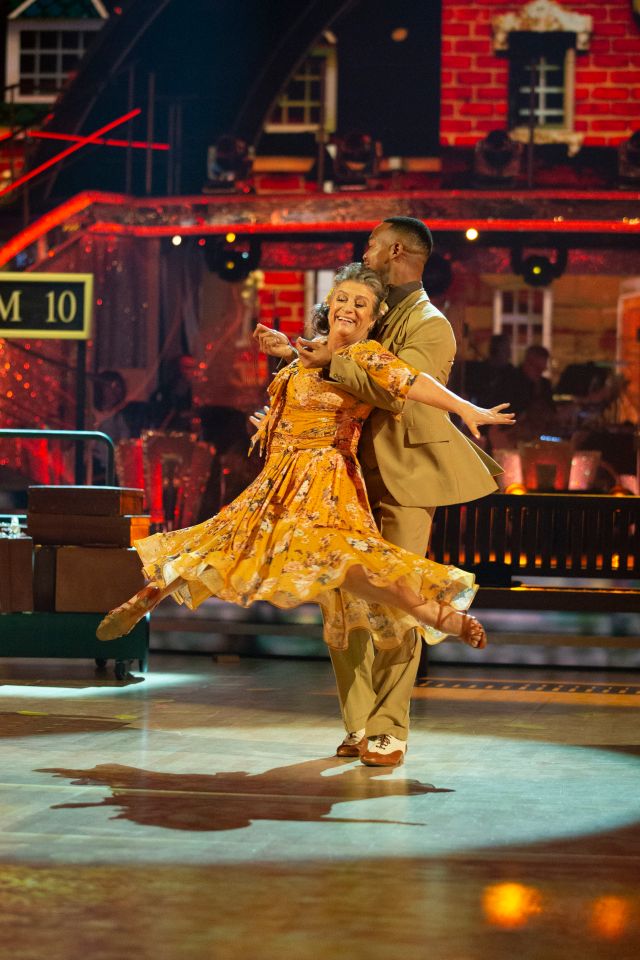 Caroline wowed the judges on Saturday night 