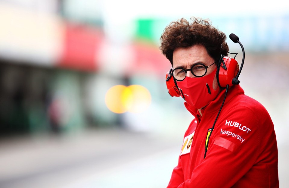 Ferrari team boss Mattia Binotto has rubbished Vettel’s controversial claim