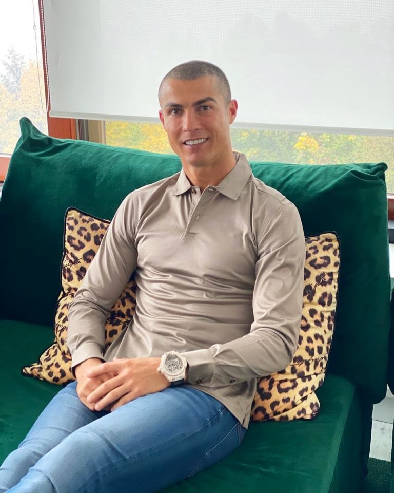 Cristiano Ronaldo reassured his fans over his health