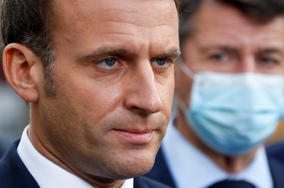 Emmanuel Macron described his country as “under attack”