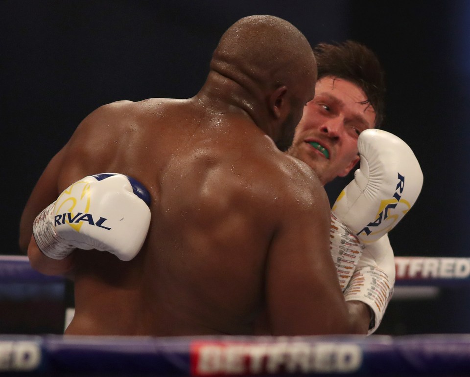 Chisora battled well and was gutted at losing the fight