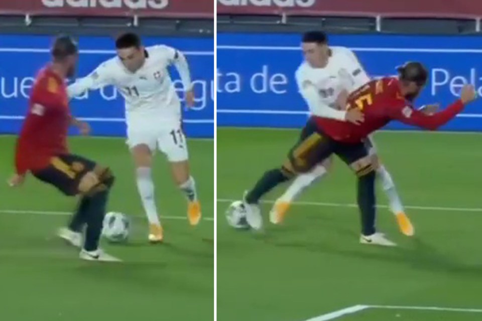 Just when you think you have Sergio Ramos beaten, he pulls something incredible out of the bag