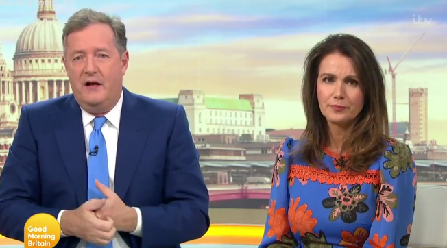 Piers and Susanna stuck up for Dr Hilary