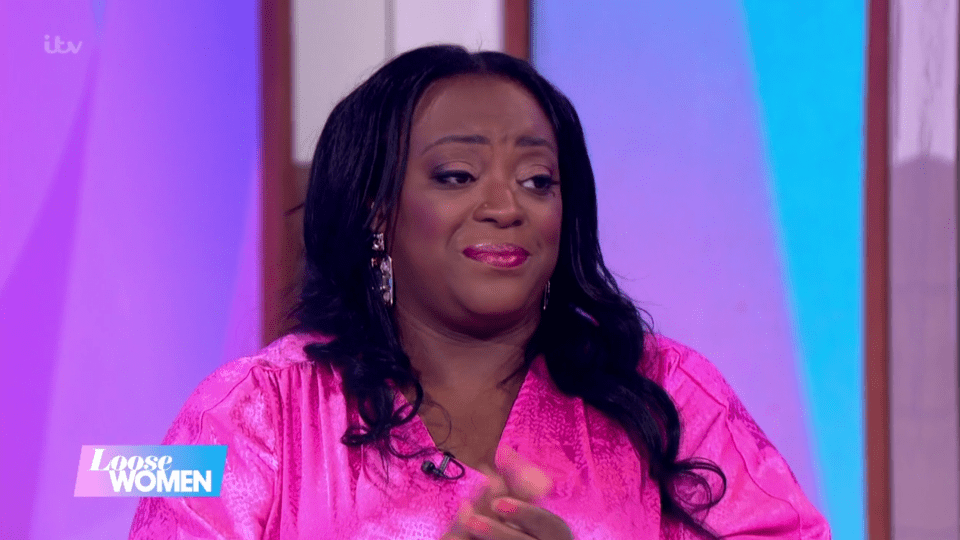 Judi Love broke down in tears at the end of the show