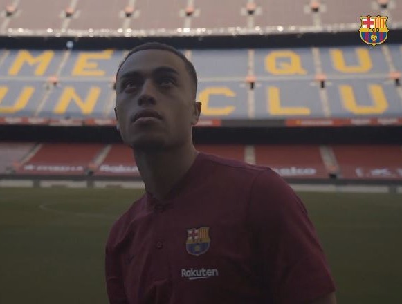 Right-back Sergino Dest has signed for Barcelona on a five-year deal