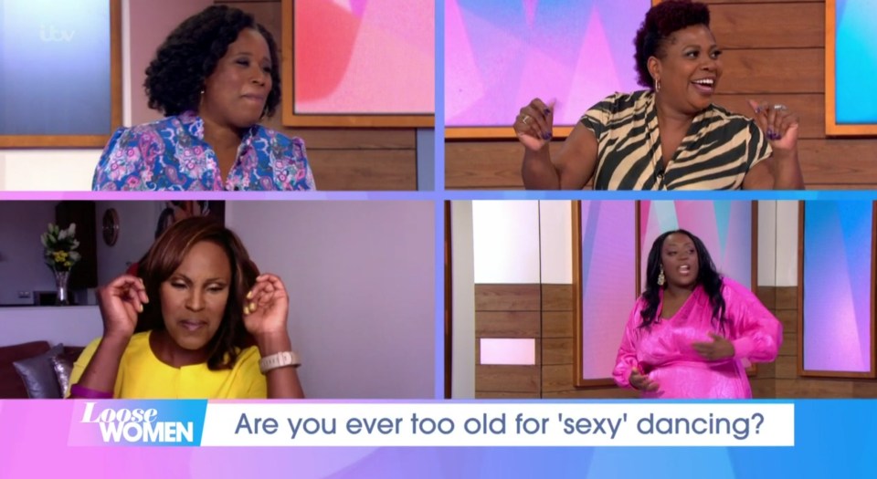 The Loose Women presenters got viewers grooving at home dancing to reggae music