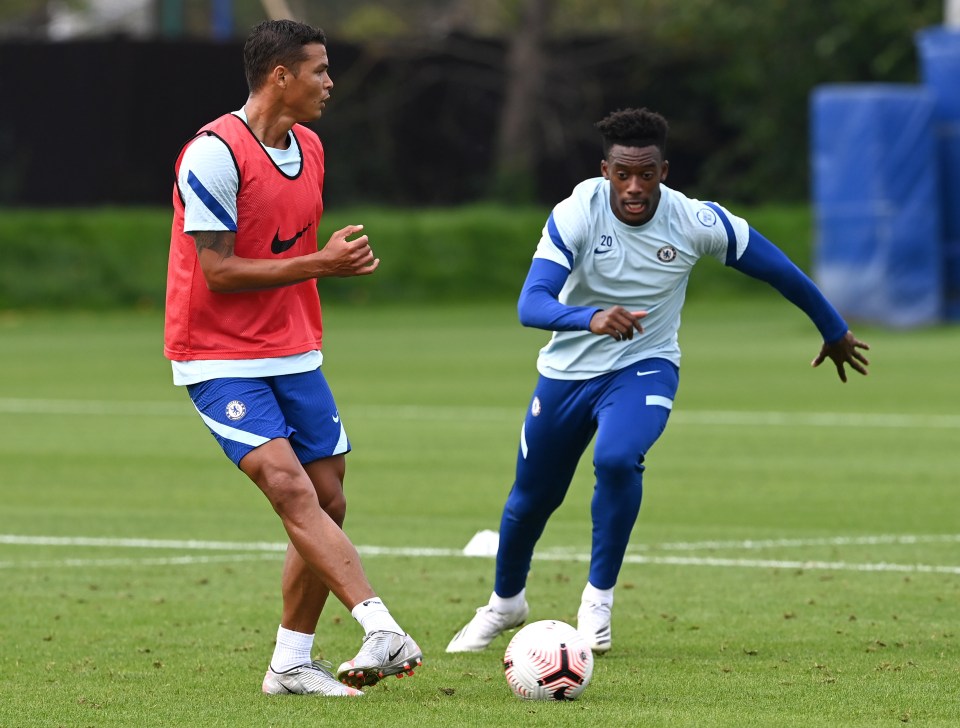 Hudson-Odoi has also rented a full-size pitch in order to work on his stamina