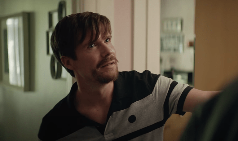 Jon Dempsie plays Rich on Adult Material