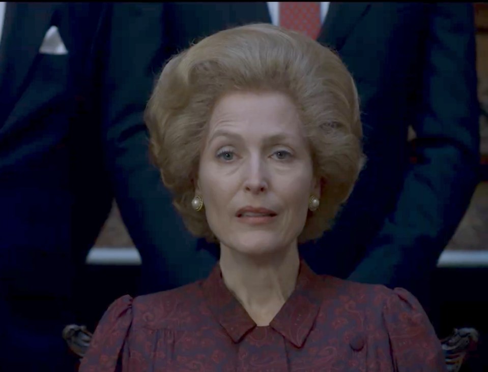 Gillian Anderson gives an epic performance as the Prime Minister Margaret Thatcher