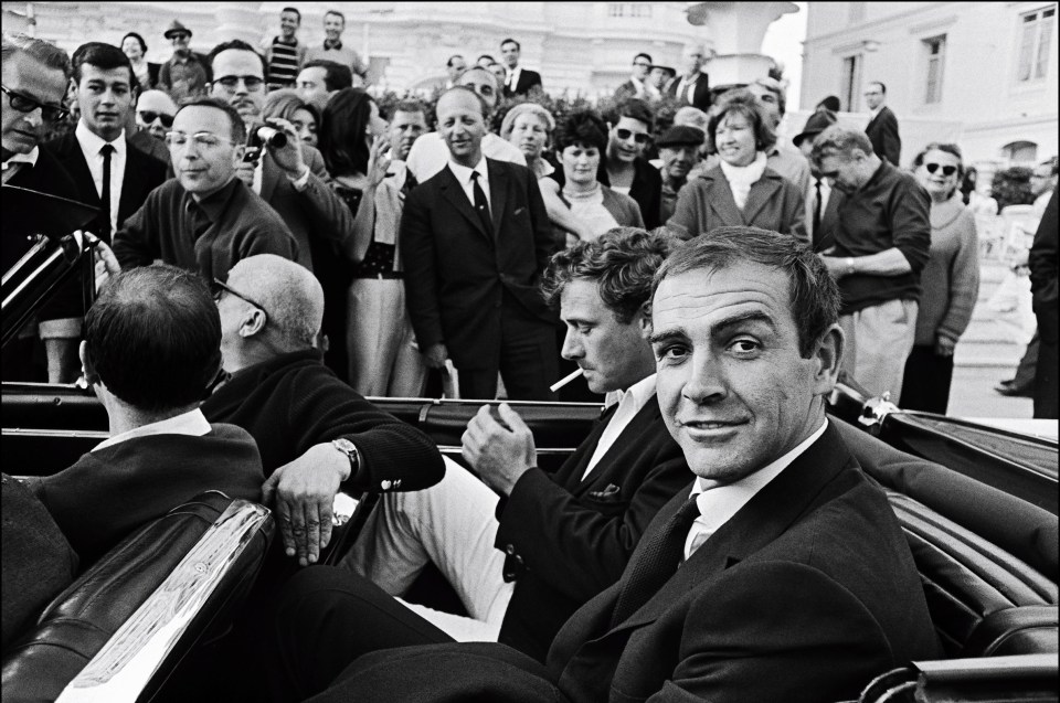 Connery is pictured in Cannes, France on May 24, 1965