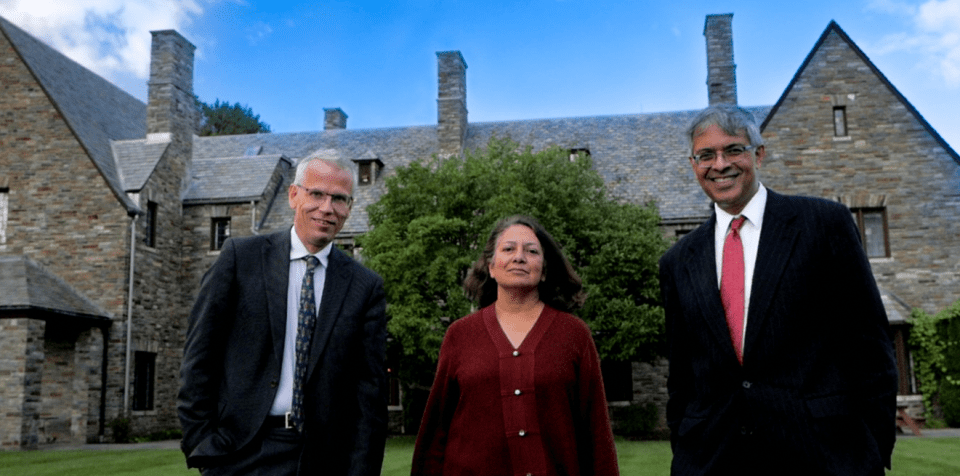 Dr Martin Kulldorff, Dr Sunetra Gupta and Dr Jay Bhattacharya - the authors of the petition