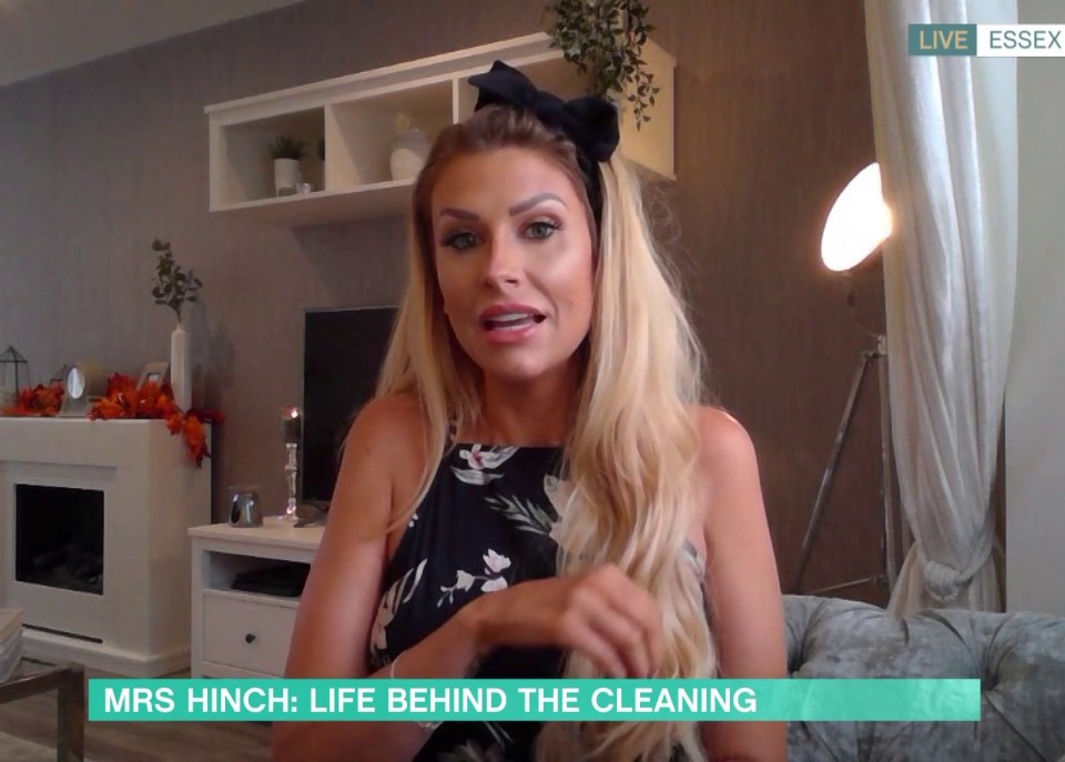 The cleaning expert appeared via video-link from her Essex home today