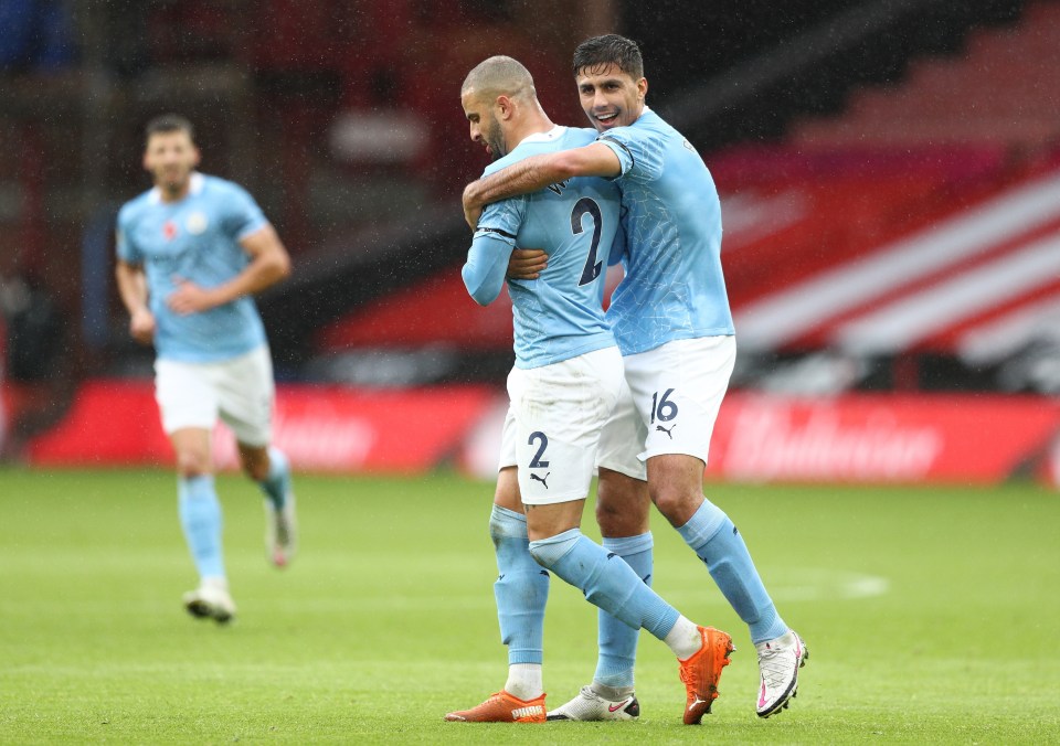 Walker opted not to celebrate his wonder strike.