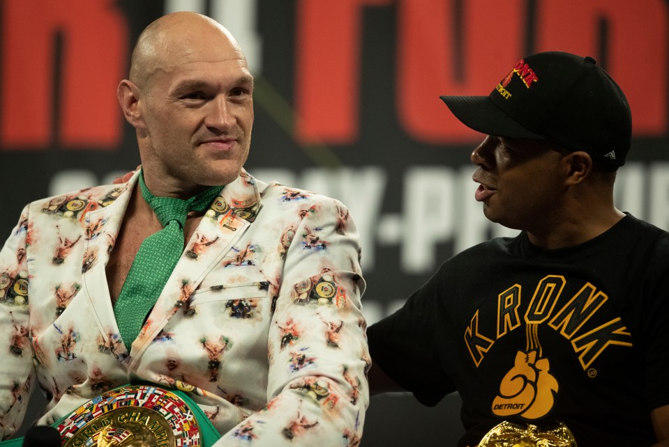 Tyson Fury is set for two all-British super-fights wth Anthony Joshua