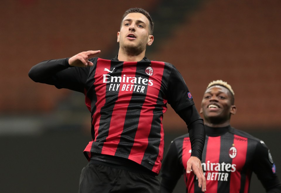 Diogo Dalot stole the show with a goal and assist for AC Milan