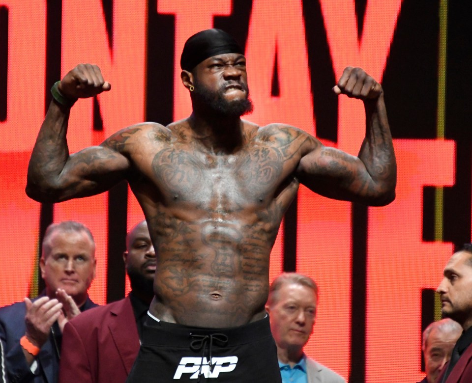 Deontay Wilder is still training for a December fight with Tyson Fury