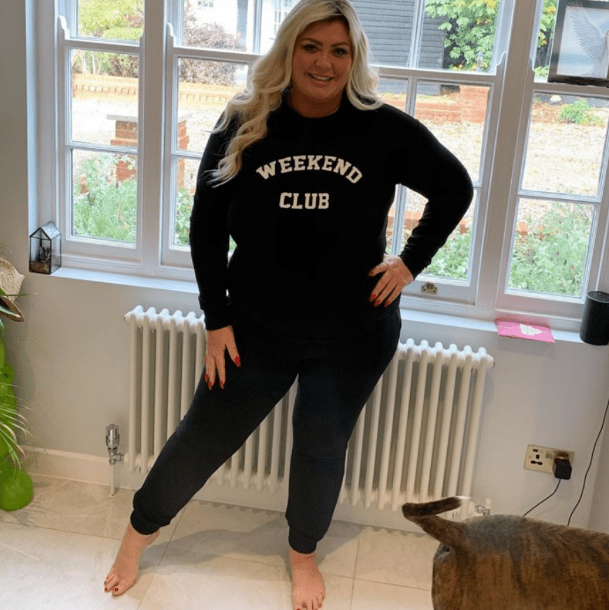 Gemma Collins dazzled in her latest tracksuit from her boutique range 