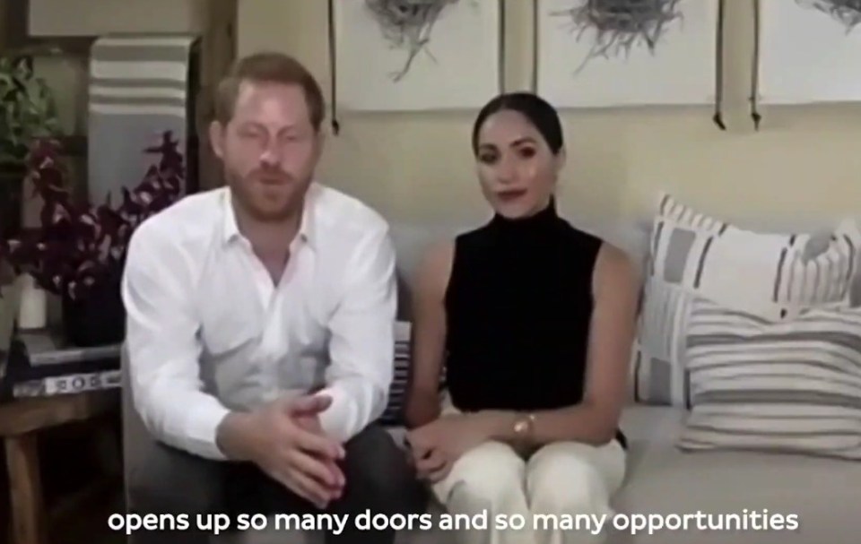 Prince Harry and Meghan Markle are speaking with Malala today 