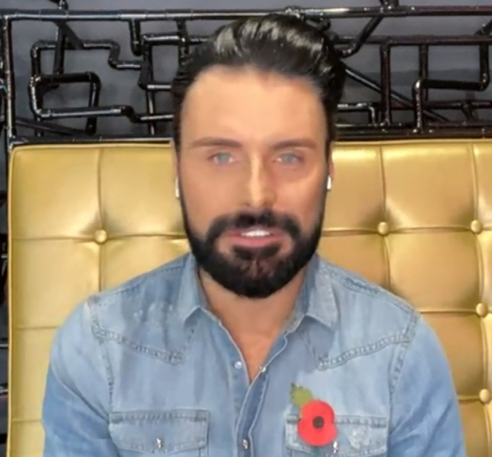 Rylan is now isolating at his home in Essex