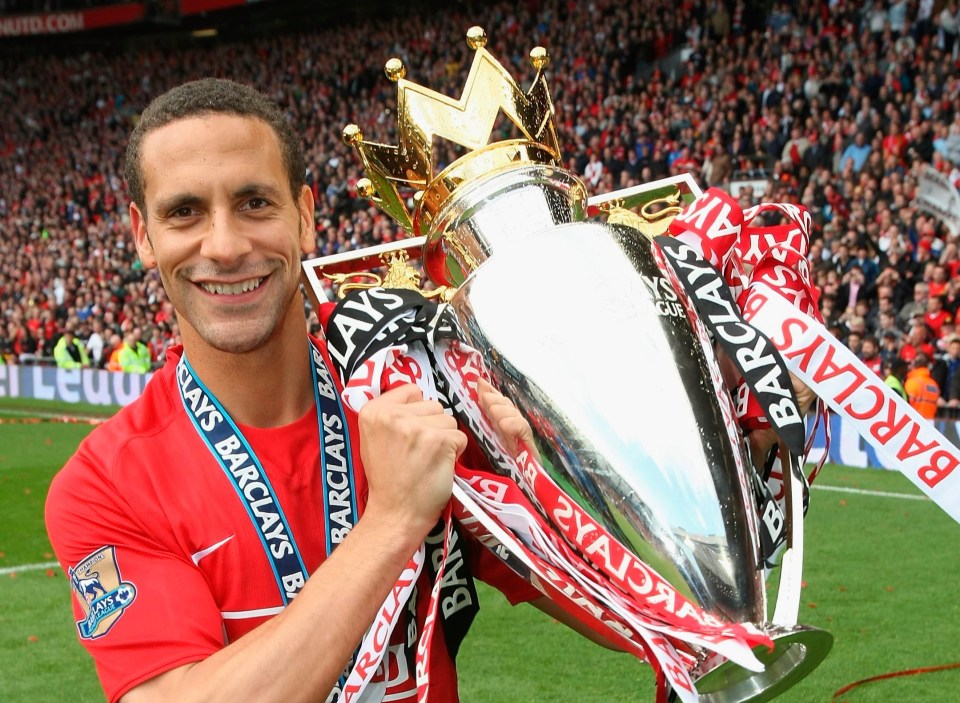 Rio Ferdinand won a shedload of trophies as a footballer