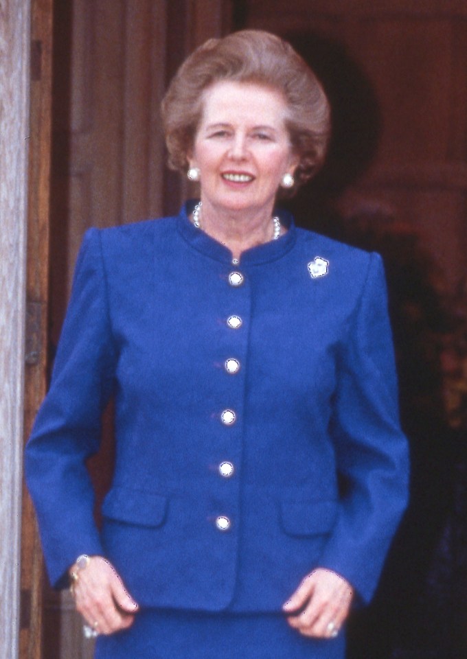 The star will appear as the formidable Tory leader (pictured in 1990) in the fourth series of The Crown