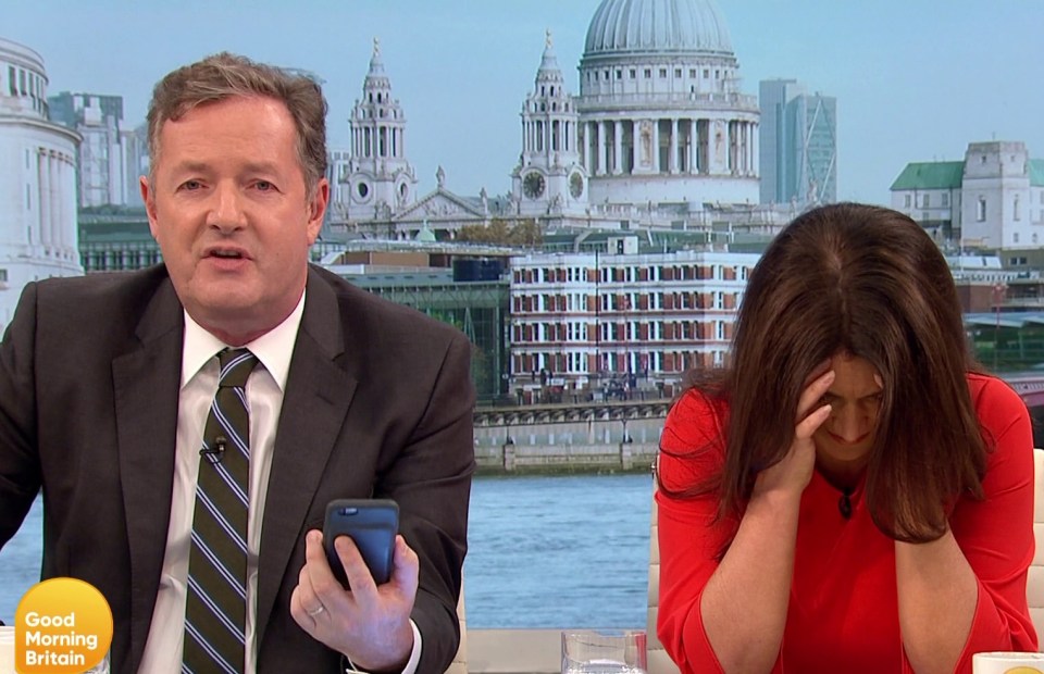 Piers Morgan and Susanna Reid are celebrating five years on GMB together