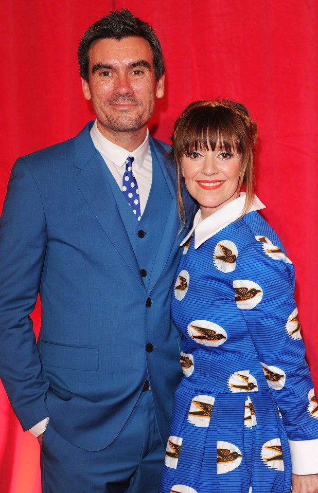 Jeff Hordley and Zoe Henry are a married couple in real life