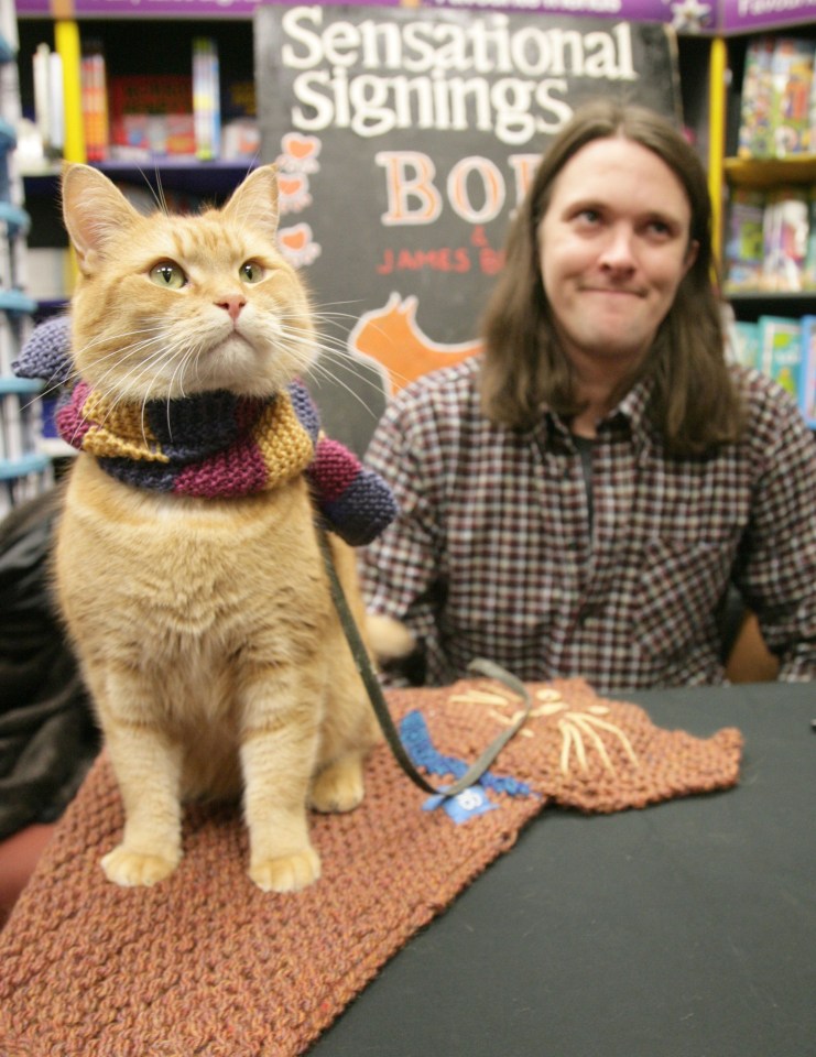 Bob's appearance at book signings meant queues round the block