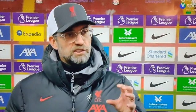 Sky Sports cut Jurgen Klopp's interview after the Liverpool boss slammed the broadcaster